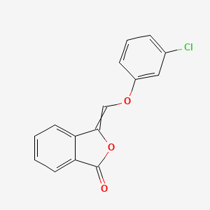 3-[(3-Chlorophenoxy)methylidene]-2-benzofuran-1(3H)-one