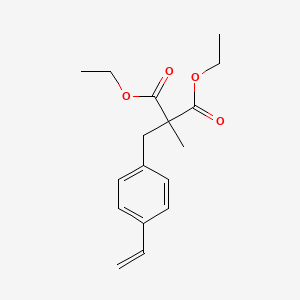 Diethyl [(4-ethenylphenyl)methyl](methyl)propanedioate