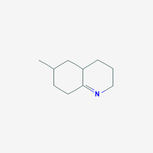 Quinoline, 2,3,4,4a,5,6,7,8-octahydro-6-methyl-