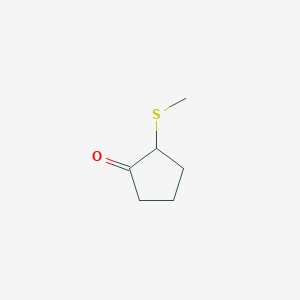 2-(Methylsulfanyl)cyclopentan-1-one