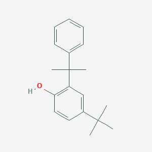 4-t-Butyl-2-(dimethylbenzyl)phenol