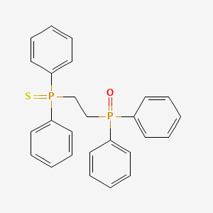 [2-(Diphenylphosphorothioyl)ethyl](oxo)diphenyl-lambda~5~-phosphane