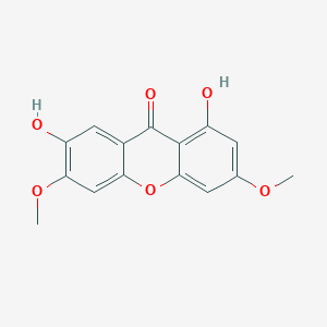 1,7-Dihydroxy-3,6-dimethoxy-9H-xanthen-9-one