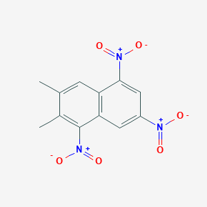 2,3-Dimethyl-1,5,7-trinitronaphthalene