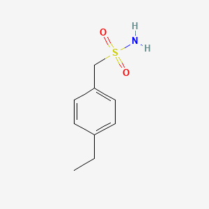 molecular formula C9H13NO2S B1464960 1-(4-Ethylphenyl)methanesulfonamide CAS No. 64732-35-0
