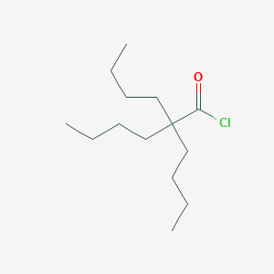 2,2-Dibutylhexanoyl chloride