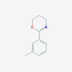 2-(3-Methylphenyl)-5,6-dihydro-4H-1,3-oxazine