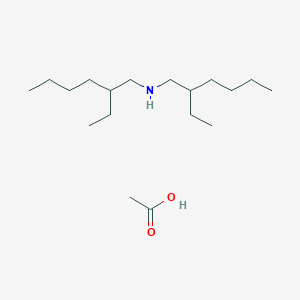 1-Hexanamine, 2-ethyl-N-(2-ethylhexyl)-, acetate