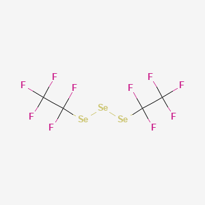 Bis(pentafluoroethyl)triselane