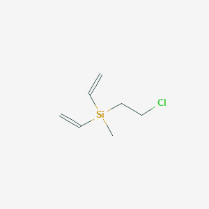 (2-Chloroethyl)(diethenyl)methylsilane