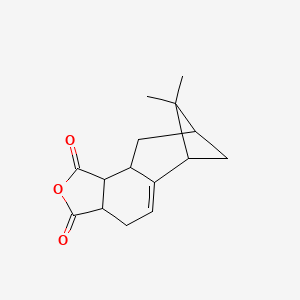 7,7-Dimethyl-3a,4,6,7,8,9,9a,9b-octahydro-6,8-methanonaphtho[1,2-c]furan-1,3-dione