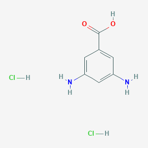 molecular formula C7H10Cl2N2O2 B146507 3,5-二氨基苯甲酸二盐酸盐 CAS No. 618-56-4