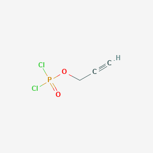 molecular formula C3H3Cl2O2P B14650702 Prop-2-yn-1-yl phosphorodichloridate CAS No. 53799-86-3