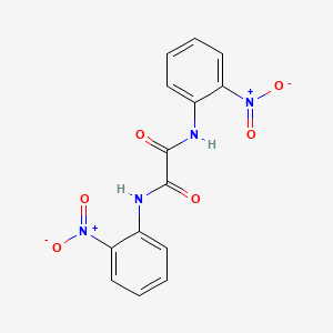 molecular formula C14H10N4O6 B14650731 N,N'-bis(2-nitrophenyl)ethanediamide CAS No. 51413-45-7