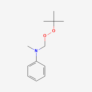 Benzenamine, N-[[(1,1-dimethylethyl)dioxy]methyl]-N-methyl-