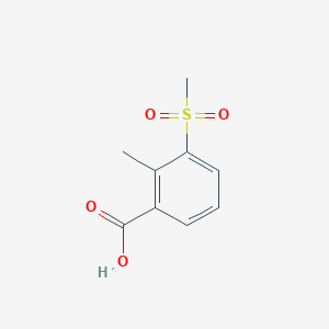 B1465095 2-Methyl-3-(methylsulfonyl)benzoic acid CAS No. 1186663-49-9