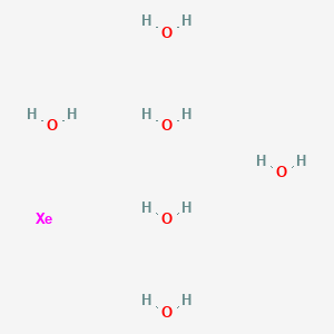 molecular formula H12O6Xe B14650951 Xenon;hexahydrate CAS No. 53179-68-3