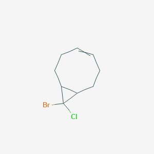 9-Bromo-9-chlorobicyclo[6.1.0]non-4-ene