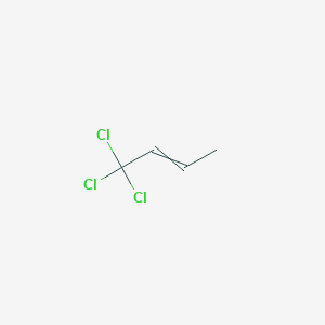 molecular formula C4H5Cl3 B14650988 1,1,1-Trichlorobut-2-ene CAS No. 42769-32-4