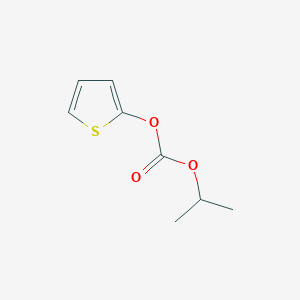 molecular formula C8H10O3S B14651010 Propan-2-yl thiophen-2-yl carbonate CAS No. 43225-39-4