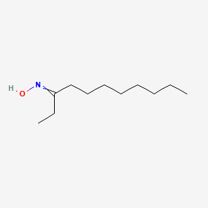 molecular formula C11H23NO B14651140 N-Undecan-3-ylidenehydroxylamine CAS No. 52435-38-8