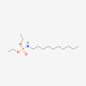 molecular formula C14H32NO3P B14651153 Diethyl N-decylphosphoramidate CAS No. 53246-96-1