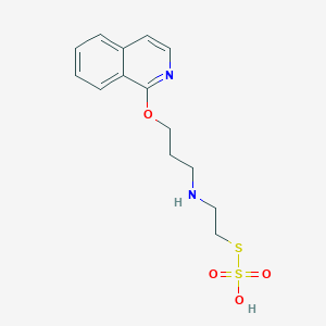 S-2-((3-(1-Isoquinolyloxy)propyl)amino)ethyl hydrogen thiosulfate