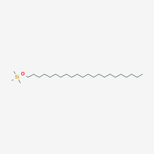 molecular formula C25H54OSi B14651229 1-Docosanol, TMS CAS No. 42449-18-3