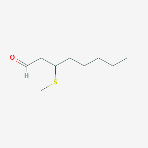 3-(Methylsulfanyl)octanal