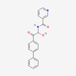 4-Biphenylylglyoxal nicotinamido-hemiacetal