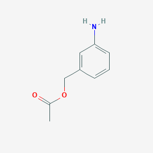 molecular formula C9H11NO2 B1465130 (3-Aminophenyl)methyl acetate CAS No. 68969-82-4