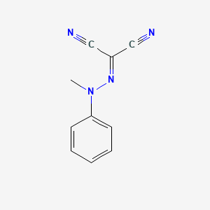 Methyl(phenyl)carbonohydrazonoyl dicyanide