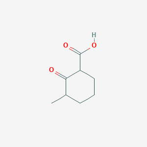 molecular formula C8H12O3 B14651350 3-Methyl-2-oxocyclohexane-1-carboxylic acid CAS No. 52456-87-8