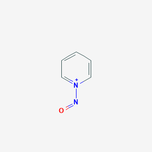 molecular formula C5H5N2O+ B14651448 1-Nitrosopyridin-1-ium CAS No. 45590-75-8