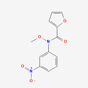 N-Methoxy-N-(3-nitrophenyl)furan-2-carboxamide