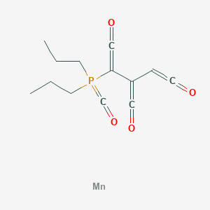 molecular formula C13H15MnO4P B14651488 CID 71346728 CAS No. 45231-64-9