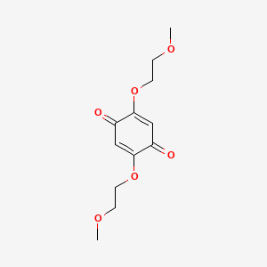 2,5-Bis(2-methoxyethoxy)cyclohexa-2,5-diene-1,4-dione