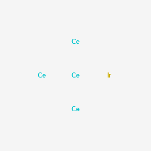 molecular formula Ce4Ir B14651516 Cerium;iridium CAS No. 52682-59-4