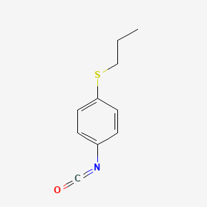 1-Isocyanato-4-(propylsulfanyl)benzene