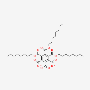 4,5,6-Tris[(octyloxy)carbonyl]benzene-1,2,3-tricarboxylate