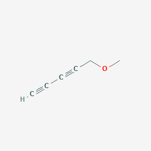 molecular formula C6H6O B14651639 5-Methoxypenta-1,3-diyne CAS No. 42329-96-4