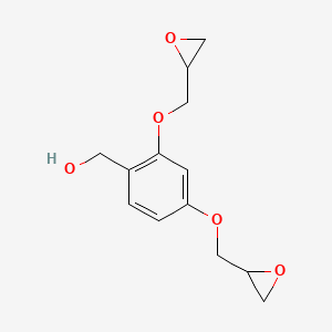 {2,4-Bis[(oxiran-2-yl)methoxy]phenyl}methanol