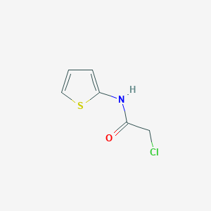 molecular formula C6H6ClNOS B14651674 2-chloro-N-(thiophen-2-yl)acetamide CAS No. 52430-98-5