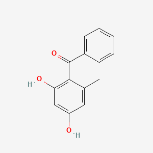 molecular formula C14H12O3 B14651696 (2,4-Dihydroxy-6-methylphenyl)(phenyl)methanone CAS No. 43221-40-5