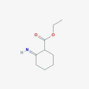 molecular formula C9H15NO2 B14651742 Ethyl 2-iminocyclohexane-1-carboxylate CAS No. 52252-76-3