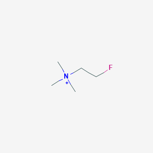 molecular formula C5H13FN+ B14651754 2-Fluoroethyl(trimethyl)azanium CAS No. 44580-38-3