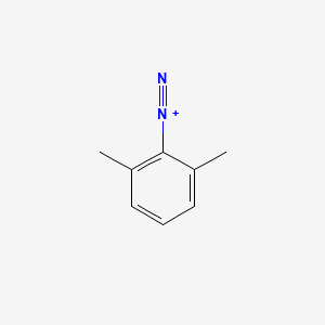 Benzenediazonium, 2,6-dimethyl-