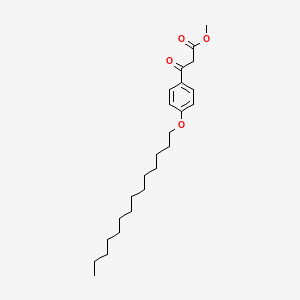 Methyl 3-oxo-3-(4-tetradecoxyphenyl)propanoate