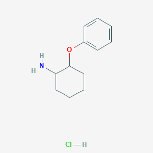 2-Phenoxycyclohexan-1-amine hydrochloride