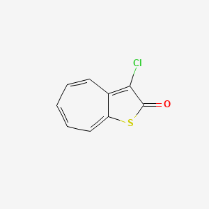 3-Chloro-2H-cyclohepta[b]thiophen-2-one